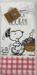 Peanuts - Snoopy Easter Hip Hop Hooray Set Of 2 Dish Towels (rae Dunn). Fixed Price $20.66.