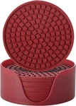 Colinda Silicone Drink Coasters With Holder,outdoor Cup Mat For Hot. Fixed Price $16.96.