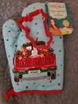 The Pioneer Woman Oven Mitt Christmas Cookie Cutter Holiday Truck Henry. Fixed Price $9.00.