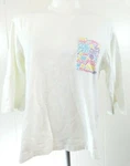 Uniqlo Women's Small Top Shirt Mickey You're The Best Boxy Pocket Tee Disney Euc. Fixed Price $26.00.