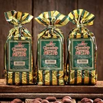 Mascot Pecans Since 1955 - 3 Bags 12 Oz Of Milk Chocolate Covered Georgia. Fixed Price $63.31.
