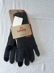 Levi's Max Warmth Comfort Fit Men's Heat Retention Easy Texting Knit Gloves. Fixed Price $10.00.