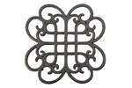 Gasar Cast Iron Trivet, Metal Classic Design, Rubber Feet, 9 Inches. Fixed Price $26.70.