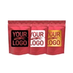 14G Custom Print Mylar Bags Reusable Stand Up Pouch For Herb Packaging 5X7.75". Fixed Price $121.28.