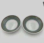 Set Soup Cereal Bowls Mikasa Sand Kraft Smokey Mount 1002 Oven Table 7 3/4". Fixed Price $29.99.