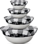 Reusable Elastic Bowl Covers - 100% Cotton Fabric Set For Sourdough. Fixed Price $32.58.