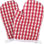 Cabilock 2PCS Kids Oven Mitts Gloves Kitchen Checkered Microwave. Fixed Price $15.98.