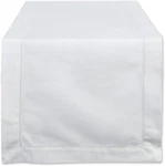 Dii Everyday Hemstitch Kitchen Table Runner Off White Size 14X108IN. Fixed Price $22.48.