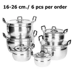 Thai Traditional Cooking Pot Aluminum Crocodile Brand Lead-free Popular Set.. Fixed Price $259.00.