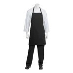 Chef Works Apkbl No-pockets Bib Black Apron. Fixed Price $14.99.