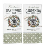 Set Of 2 Farmhouse Gardening Club Terry Kitchen Towels By Kay Dee Designs. Fixed Price $15.97.