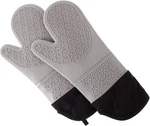 Silicone Oven Mitts Extra Long Professional Quality Heat Resistant Gray. Fixed Price $27.02.