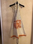 Anthropologie Izabella 3PC Set Cotton Apron, Pot Holder, Oven Mitt $128 Retail. Fixed Price $68.00.
