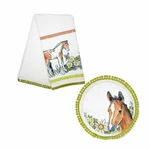 Everything Kitchens "hold Your Baby Horses" Tea Towel + Pot Holder Set. Fixed Price $24.71.