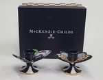 Mackenzie Chields Butterfly Toile Candle Holders Set Of 2. Fixed Price $119.00.