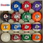 Deluxe 2-1/4" Pool Balls Marble-swirl Style Billiards Complete 16. Fixed Price $97.71.