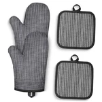 Oven Mitts And Pot Holders, Silicone Gloves, 500 F Heat Resistant Darkgrey. Fixed Price $35.58.