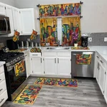 Upnupco Artistic Beautiful Kitchen Linen Sets - Farmhouse Multiple Patterns. Fixed Price $19.99.