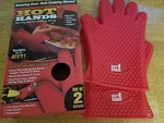 Hot Hands Cooking Gloves Heat Safe As Seen On Tv Bbq Oven Mitts. Fixed Price $24.99.
