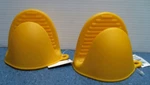Jmk Silicone Oven Mitt, 2 Mitts Per Order, Yellow (03176) Fs. Fixed Price $12.00.