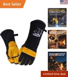 Welding Gloves 16 Inches 932 Fire/heat Resistant Leather For .... Fixed Price $32.61.