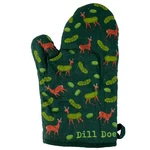 Dill Doe Oven Mitt Funny Sexual Innuendo Deer Pickle Graphic Novelty Kitchen. Fixed Price $9.50.