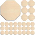 Octagon Bulk Unfinished Wood Cutout Shape 1/2"-4" 25, 50, 100 Qty 1/8" Hobby. Fixed Price $27.94.