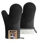 Gorilla Grip Black Silicone/cotton Oven Mitts 12.5IN Heat/slip Resistant 2PK. Fixed Price $28.95.