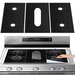 3 Pc Gas Stove Range Top Burner Cover Protector Liner Reusable Kitchen Non Stick. Fixed Price $12.95.