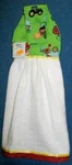 **new** Handmade "my 1ST John Deere" Hanging Kitchen Fridge Towel #319. Fixed Price $9.77.
