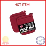 Ritz Terry Pocket Mitt & Hot Pad: Unparalleled Heat Resistant, Durable 100% Cott. Fixed Price $16.13.
