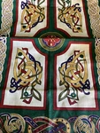 Vtg Ulster Weavers 100% Pure Irish Linen Tea Towel Celtic Celebrations Nwot. Fixed Price $19.99.