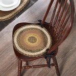 Vhc Kettle Grove Jute Chair Pad 15" Rustic/primitive Kitchen. Fixed Price $13.95.