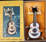 True Vtg Mid-century 1950S Deadstock Strum Guitar Salt & Pepper Shaker Set Mcm. Fixed Price $29.99.
