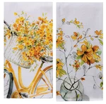 Kay Dee Designs Sweet Home Kitchen Set, Bike And Forsythia. Fixed Price $13.99.