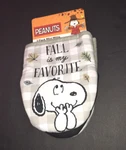 Peanuts Fall Is My Favorite Mini Oven Mitts Snoopy Kitchen Set 2 Nwt. Fixed Price $14.96.
