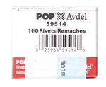 Pop Avdel 59522 Blind Aluminum Rivet 1/8" Diameter 1/4"-5/16" Grip Range 100 Pcs. Fixed Price $11.05.