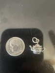 Sterling Silver Afternoon Teapot English Cuppa Charm. Fixed Price $9.99.