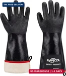 Rapicca 932 Heat Resistant Bbq Grill Gloves: Oil Waterproof For Smok. Fixed Price $64.56.