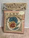 Vintage Country Kitchen Scents Scented Spice Pot Holder Pansy 100% Cotton New. Fixed Price $12.49.