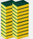 120 Pc Heavy Duty Scrub Sponges Washing Dishes Cleaning Kitchen. Fixed Price $29.99.