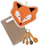 Kitschn Glam Foxy Hot To Chop Bake Set Cutting Board Pot Holder Measuring. Fixed Price $23.99.