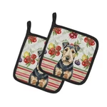 Carolines Treasures WDK8449PTHD Unisex Adult Welsh Terrier Vegetables Pot Hol.... Fixed Price $28.06.