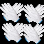Perfsign 4 Pairs Oven Gloves With Fingers, Thin And One Size, 3 White. Fixed Price $17.18.