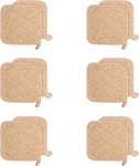 Arkwright Pot Holders For Kitchen - Heat Resistant Square Hot Pads Set Of 12, Pr. Fixed Price $34.99.