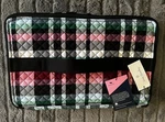 Nwt Vera Bradley Casserole Carrier/holder In Multicolor Plaid Pattern. Fixed Price $24.95.