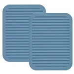 Smithcraft Salvamanteles De Silicona Para Platos Calientes Y Ollas F: Gris Azul. Fixed Price $26.53.
