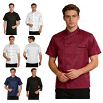 Us Unisex Women Chef Coat Jacket Kitchen Hotel Restaurant Work Uniform Tops. Fixed Price $7.99.