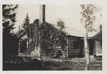 Log Cabin Camp Kitchen Vintage Rppc Photo Postcard Moose Moon Sparkle Water. Fixed Price $6.95.