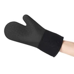 Oxo Oven Mitt: Black Silicone Cotton, Machine WASHABLE,13.3" 6.8". Fixed Price $27.99.